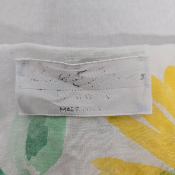 USA Vintage 70's Cottagecore Multicolor Floral Maxi Dress by MISS ELAINE Size XL - Picture 13 of 17